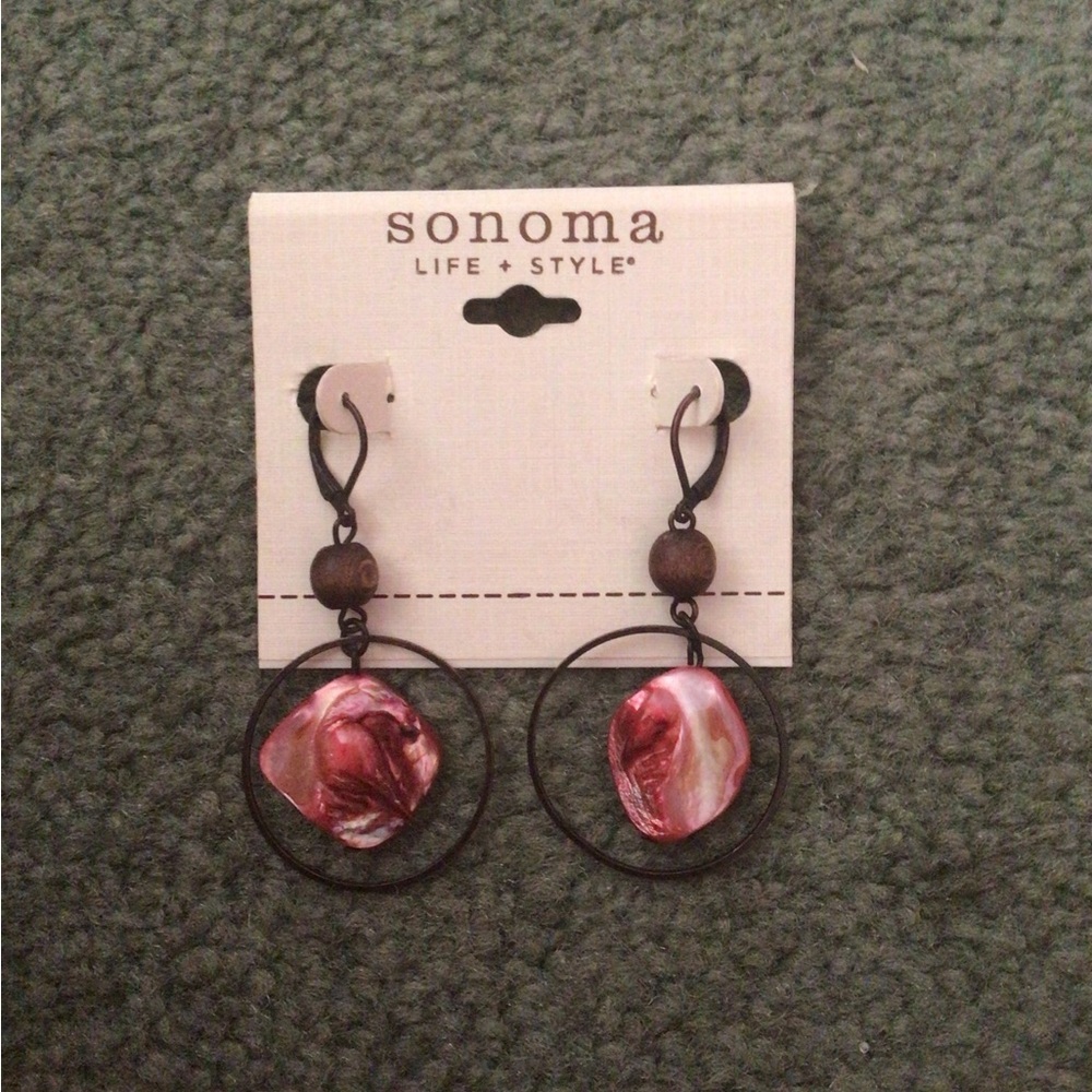 NWT Sonoma Life + Style Dangling Earrings